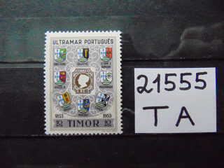 Фото марки Португальский Тимор марка 1953г **