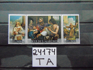 Фото марки Сан Марино серия 1967г **