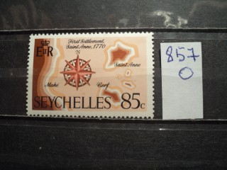 Фото марки Сейшельские острова 1970г **