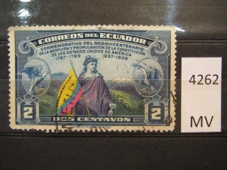 Фото марки Эквадор 1938г