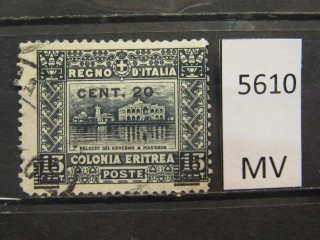 Фото марки Итальянская Эритрея 1916г