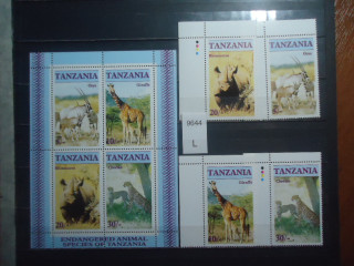 Фото марки Танзания серия 1986г **