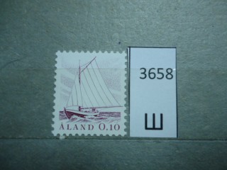 Фото марки Аландские острова 1985г **