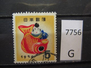 Фото марки Япония 1958г