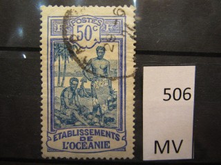 Фото марки Франц. Океания 1922г