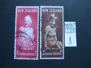 Фото марки Новая Зеландия 1952г серия