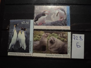 Фото марки Австралийская Антарктика 1993г **