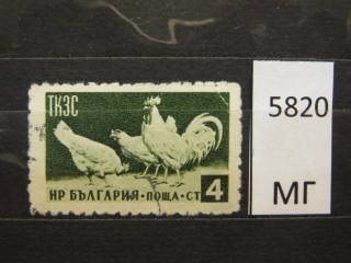 Фото марки Болгария 1955г