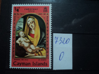 Фото марки Каймановы острова 1969г **
