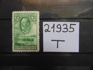 Фото марки Британский Бечуанленд 1932г **
