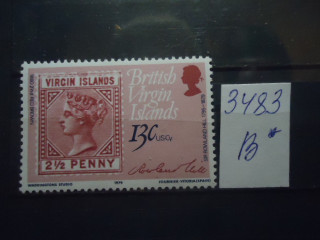 Фото марки Брит. Виргинские острова 1979г **