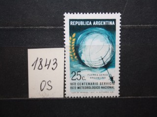 Фото марки Аргентина 1972г **
