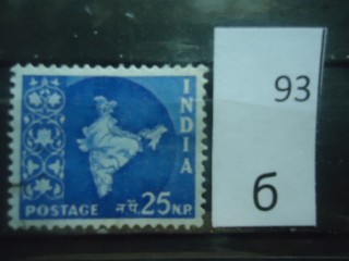 Фото марки Индия 1957г