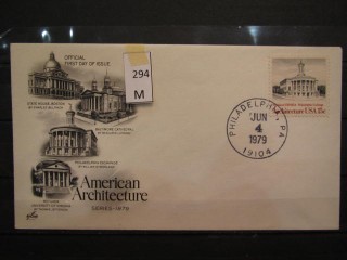 Фото марки США 1979г FDC (первый день гашения)
