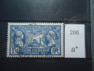 Фото марки Франция 1927г