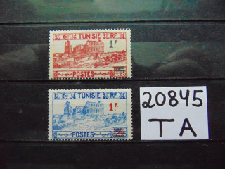 Фото марки Французский Тунис 1940г *