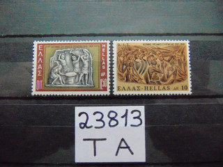 Фото марки Греция серия 1969г **