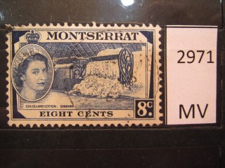 Фото марки Монсеррат 1953г