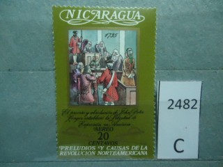 Фото марки Никарагуа 1973г **