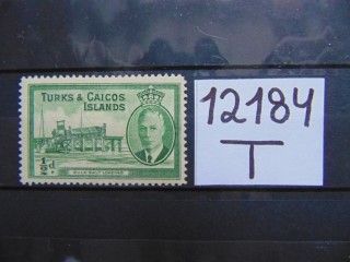 Фото марки Британские Теркс и Кайкос 1950г *
