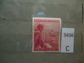 Фото марки Германская оккупация Чехословакии 1943г **