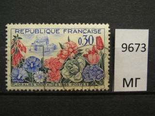 Фото марки Франция 1963г