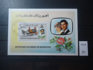 Фото марки Франц. Мавритания блок