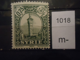 Фото марки Сирия 1931г *