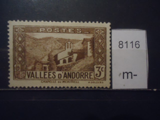 Фото марки Андорра 1932-39гг *