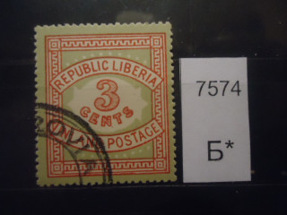 Фото марки Либерия 1897г