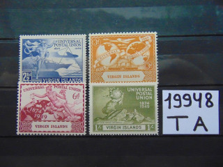 Фото марки Британские Виргинские Острова серия 1949г **