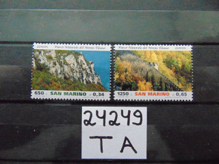 Фото марки Сан Марино серия 1999г **
