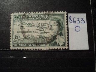 Фото марки Брит. Тринидад 1958г