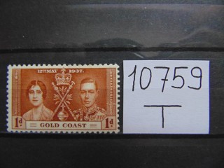 Фото марки Британский Золотой Берег 1937г **