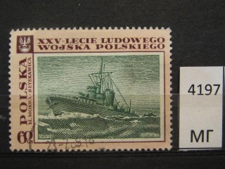 Фото марки Польша 1968г