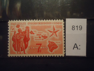 Фото марки США 1959г **