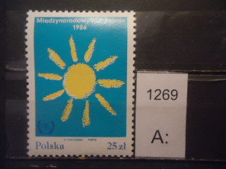 Фото марки Польша 1986г **