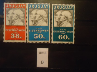 Фото марки Уругвай 1960г серия *