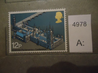 Фото марки Великобритания 1975г **