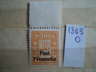 Фото марки Норвегия 1929г **