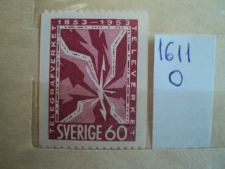 Фото марки Швеция 1953г **
