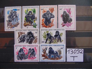 Фото марки Руанда серия 1970г **