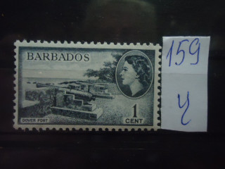 Фото марки Барбадос 1953г **