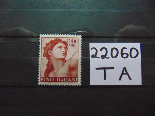 Фото марки Италия 1961г **