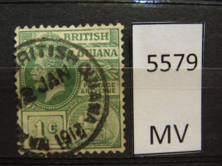 Фото марки Британская Гвиана 1913г