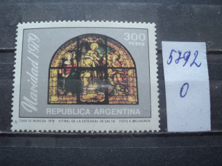 Фото марки Аргентина 1979г *