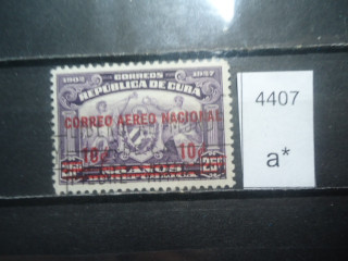 Фото марки Куба 1930г надпечатка