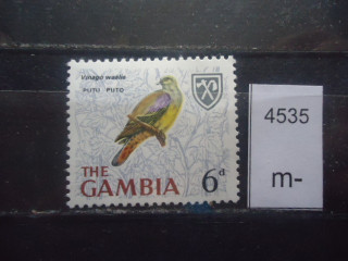 Фото марки Брит. Гамбия 1966г *