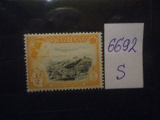 Фото марки Брит. Свазиленд 1954г *
