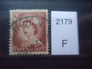 Фото марки Новая Зеландия 1953г